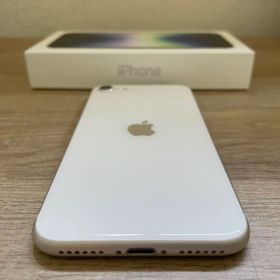【タイムセール】【美品】iPhone se3 本体 箱付き