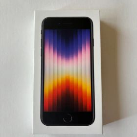 iPhone SE 64GB SIMフリー 第3世代 ブラック 正規品