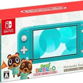 【整備済み品】 任天堂 Nintendo Switch Lite あつまれ どうぶつの森セット ～ まめきち & つぶきち アロハ柄 ～ 本体のみ ニンテンドー スイッチ ライト あつ森 どう森 180日保証 [video game]