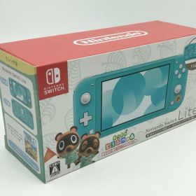 中古 Nintendo Switch Lite あつまれ どうぶつの森セット ?まめきち&つぶきちアロハ柄?