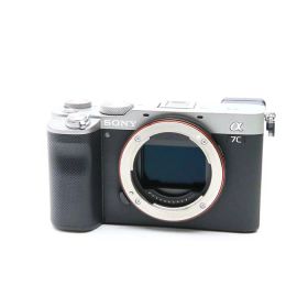 【中古】 《良品》 SONY α7C ボディ ILCE-7C シルバー 【シューバネ接眼ラバー部品交換/各部点検済】 [ デジタルカメラ ]