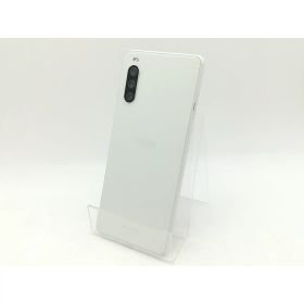 【中古】SONY au 【SIMロック解除済み】 Xperia 10 III ホワイト 6GB 128GB SOG04【神戸】保証期間1ヶ月【ランクA】
