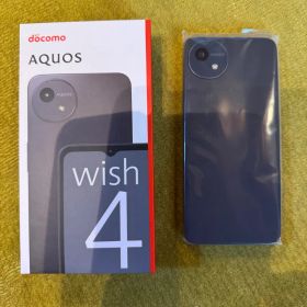 docomo AQUOS wish 4 本体 ブラック