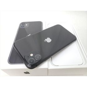 (中古) iPhone11 128GB ブラック /MWM02J/A 【SIMロック解除品】、softbank