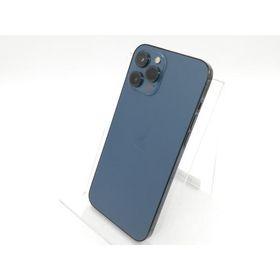 【中古】Apple iPhone 12 Pro Max 256GB パシフィックブルー （海外版SIMロックフリー）【柏】保証期間１週間【ランクC】