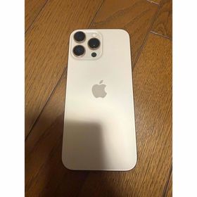 アップル(Apple)のiPhone16 Pro Max 256GB デザートチタニウム 充放電回数3回(スマートフォン本体)