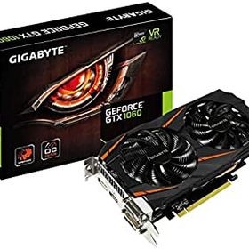 【中古-非常に良い】 (GV-N1060WF2OC-3GD) - Gigabyte Nvidia GTX 1060 WF2 3GB GDDR5 PCI-E