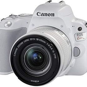 【中古】【アウトレット品】 Canon デジタル一眼レフカメラ EOS Kiss X9 ホワイト レンズキット EF-S18-55 F4 STM付属 KISSX9WH-1855F4ISSTMLK