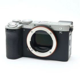 【中古】 《美品》 SONY α7C II ボディ ILCE-7CM2 S シルバー 【ファインダーカバー部品交換/各部点検済】 [ デジタルカメラ ]