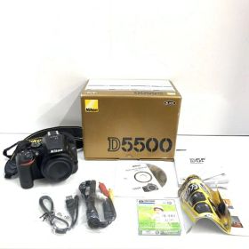 【中古】【中古】D5500 デジタル一眼レフカメラ ブラック [ボディ単体]NIKON/ニコン [92]