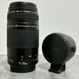 ⭐️美品⭐️Canon EF 75-300 II & EF-EOS M アダプター