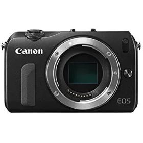 【中古-非常に良い】Canon ミラーレス一眼カメラ EOS M ボディ ブラック EOSMBK-BODY