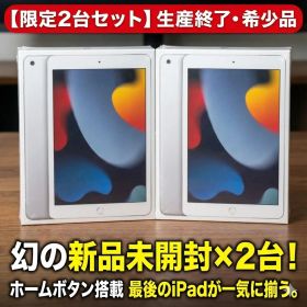 【限定2台セット】新品未開封 iPad 第9世代 256GB Wi-Fi+Cellular SIMフリー シルバー
