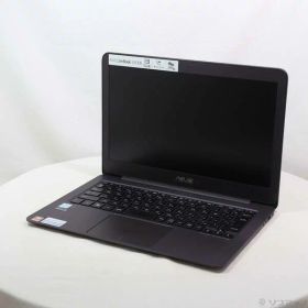 【中古】ASUS(エイスース) ZenBook UX305CA UX305CA-FC004T ブラック 〔Windows 10〕 【247-ud】