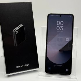 【箱付き中古A】Galaxy Z Flip6 SC-54E 256GB シルバー シャドウ SIMフリー 白ロム