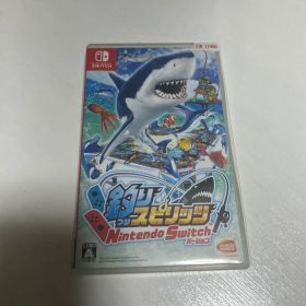 釣りスピリッツ Nintendo Switch 数回使用ケース付き綺麗な状態