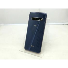 【中古】LG電子 SoftBank 【SIMロック解除済み】 LG V60 ThinQ 5G クラッシーブルー 8GB 128GB A001LG【川崎】保証期間1ヶ月【ランクC】