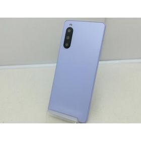 【中古】SONY UQmobile 【SIMフリー】 Xperia 10 V ラベンダー 6GB 128GB SOG11【川崎】保証期間１ヶ月【ランクC】