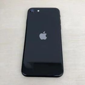 中古 Apple iPhoneSE 4.7インチ (第2世代/2020) 128GB (ブラック) 国内版SIMロックフリー MXD02J/A 142459 状態： Bランク