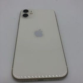 中古 Apple iPhone11 64GB (ホワイト) 国内版SIMロックフリー MHDC3J/A 新パッケージ版 146082 状態： Cランク