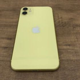 中古 【SIMロック解除済み】【au】 Apple iPhone11 64GB (イエロー) MWLW2J/A 155391 状態： Bランク