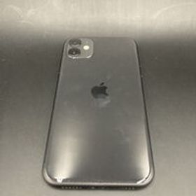 中古 Apple iPhone11 6.1インチ 64GB (ブラック) 国内版SIMロックフリー MWLT2J/A 140559 状態： Cランク