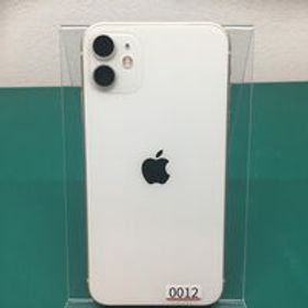 中古 【SIMロック解除済み】【SoftBank】 Apple iPhone11 64GB (ホワイト) MWLU2J/A 155406 状態： Cランク