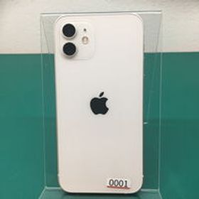 中古 【SIMロック解除済み】【SoftBank】Apple iPhone12 6.1インチ 128GB (ホワイト) MGHV3J/A 155558 状態： Aランク