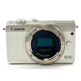 キヤノン EOS M100 ボディ ホワイト 中古(ミラーレス一眼)