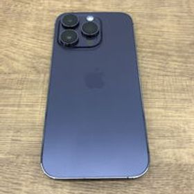 中古 【国内版SIMフリー】Apple iPhone14 Pro 6.1インチ 128GB (ディープパープル) MQ0F3J/A 155005 状態： Aランク