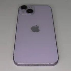 中古 【docomo版SIMフリー】Apple iPhone14 6.1インチ 128GB (パープル) MPUYJ/A 154874 状態： Cランク