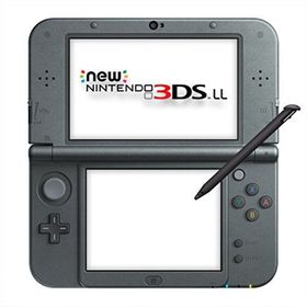 【中古】「非常に良い」New ニンテンドー3DS LL メタリックブラック(家庭用ゲーム機本体)
