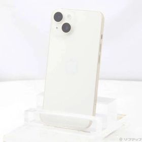 ソフマップ 〔中古品〕 iPhone14 128GB スターライト MPUQ3J／A SIMフリー【295】