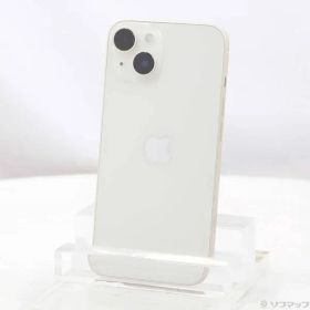 ソフマップ 〔中古品〕 iPhone14 128GB スターライト MPUQ3J／A SIMフリー【349】