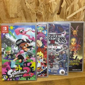 Switch ソフト ドラゴンクエストモンスターズ3マスターズ版 他3点