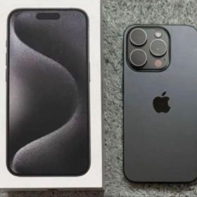iPhone15pro 256GB SIMFREEブラックチタニウム