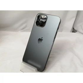 【中古】Apple au 【SIMロック解除済み】 iPhone 12 Pro Max 128GB グラファイト MGCU3J/A【戸塚】保証期間1週間【ランクC】