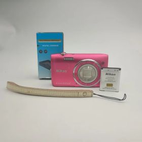 Nikon COOLPIX S3500 Pink コンパクトデジタルカメラ 〇