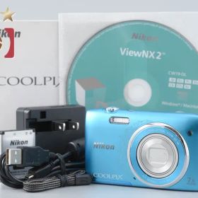 【中古】Nikon ニコン COOLPIX S3500 オリエンタルブルー コンパクトデジタルカメラ