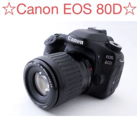 保証付き キャノン Canon EOS 80Dレンズセット