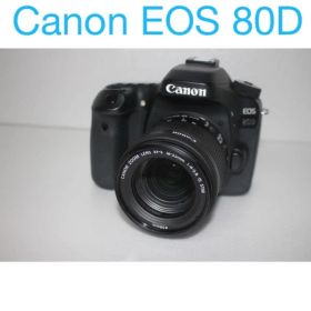 Wi-Fi/動画/保証/手ぶれ補正付きCanon EOS 80Dレンズセット