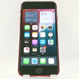 iPhoneSE 第3世代 128GB SIMフリー レッド 送料無料 本体 c12984 【中古】