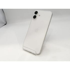 【中古】Apple 国内版 【SIMフリー】 iPhone 16 Plus 128GB ホワイト MXVC3J/A【静岡】保証期間1ヶ月【ランクB】