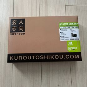 玄人志向 NVIDIA GeForce GF-GT710-E2GB/LP/P(PC周辺機器)