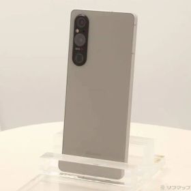 ソフマップ 〔中古品〕 Xperia 1 V 256GB プラチナシルバー SO-51D docomo SIMフリー【349】