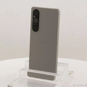 ソフマップ 〔中古品〕 Xperia 1 V 256GB プラチナシルバー SOG10 au SIMフリー【344】