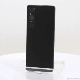 ソフマップ 〔中古品〕 Xperia 1 V 256GB ブラック SOG10 au SIMフリー【344】