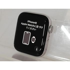【中古】Apple Apple Watch SE2 44mm GPS シルバーアルミニウムケース/ストームブルースポーツバンド(M/L) MREE3J/A【大宮東口】保証期間１ヶ月【ランクC】