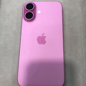 iPhone 16 128GB ピンク バッテリー89% SoftBank △