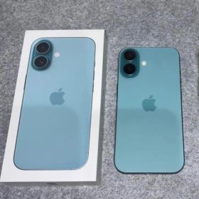 【美品】iPhone16 ティール 128G 最大容量94%